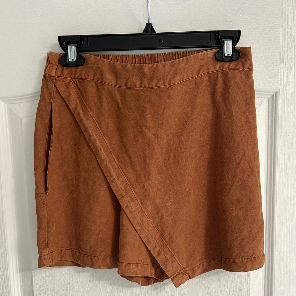 YFB Linen blend skort